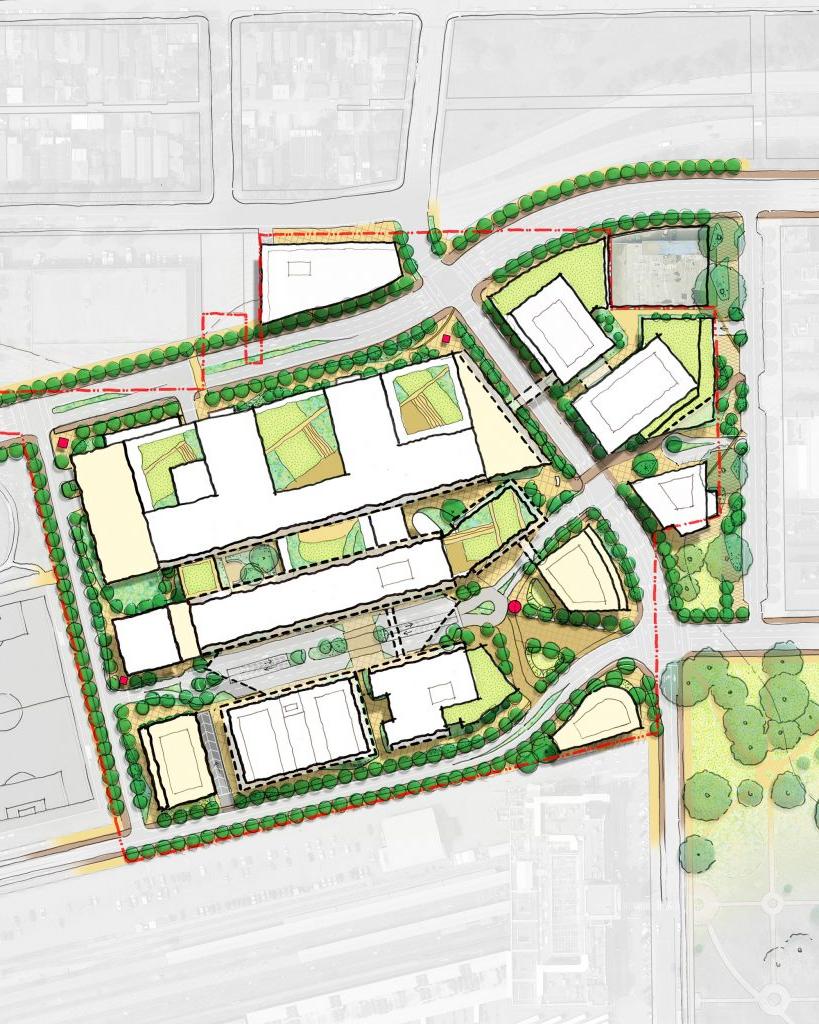 Master Plan of St Paul's Hospital in Vancouver